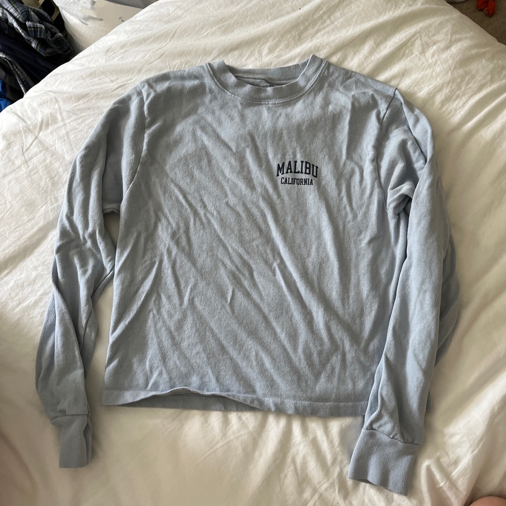 BUY 2 GET 1! Brandy Melville Light Blue Shirt